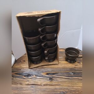 Vintage Solo Cozy Coffee Cup Holders No. 68 Brown Set of 11